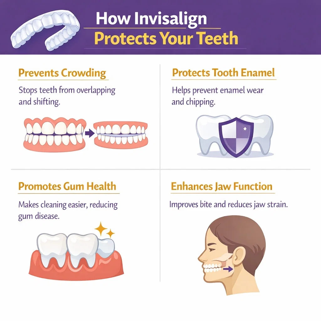 how invisalign protects your teeth